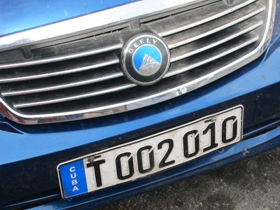 Geely, imported from China